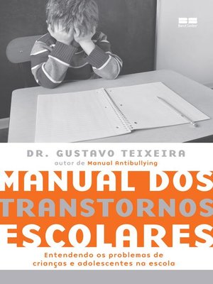 cover image of Manual dos transtornos escolares